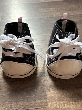 BAB Build A Bear Black and White toy sneakers